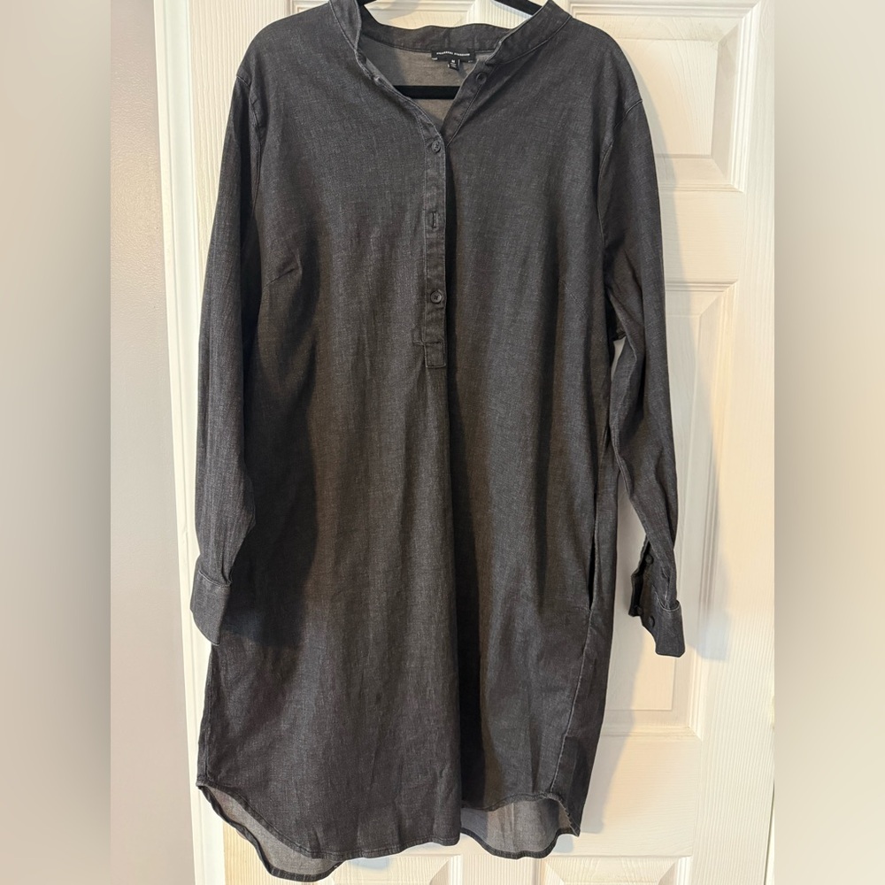 Universal Standard Hannah Denim Shirtdress, M (18-20)